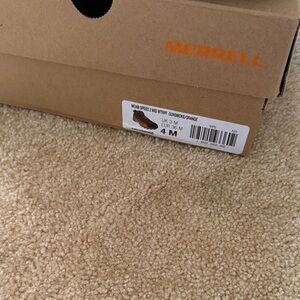 Merrell Kids Boots - Smoky Brown and Vibrant Orange